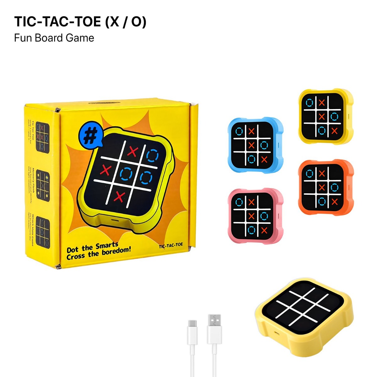 لعبة TIC-TAC-TOE الترفيهية