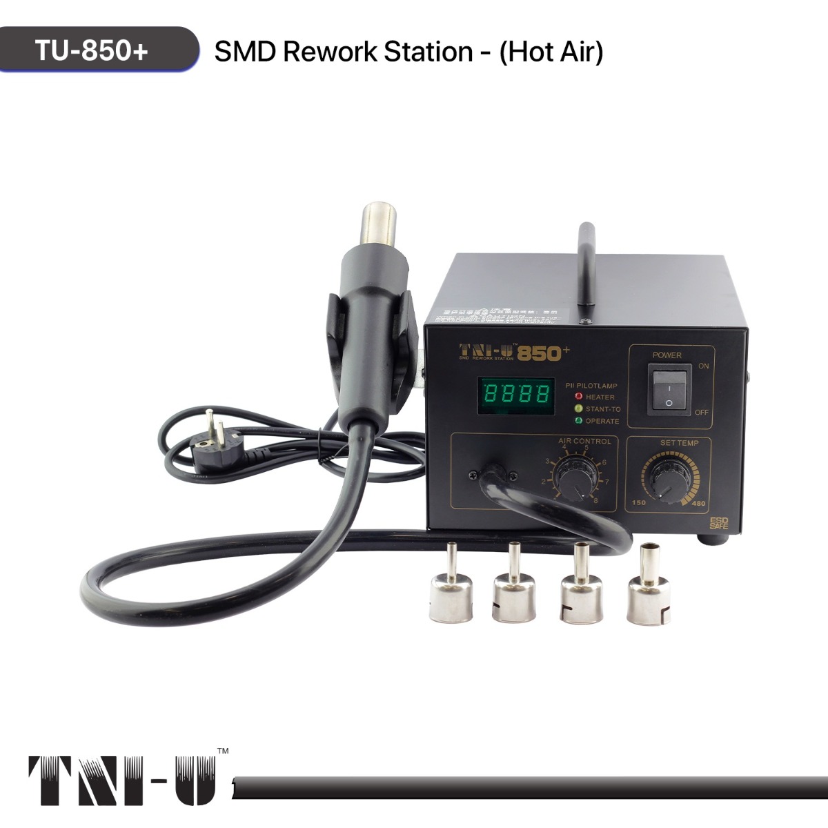 TNI-U TU-850+ SMD Rework Station - (Hot Air)