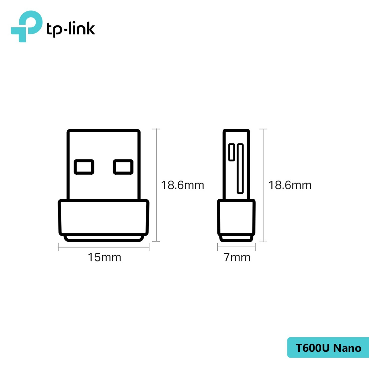 TP-Link Archer T600U Nano AC600 Flash