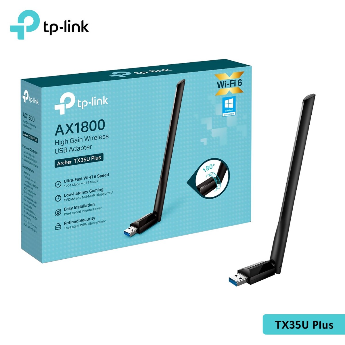 فلاشة TP-Link Archer TX35U Plus AX1800