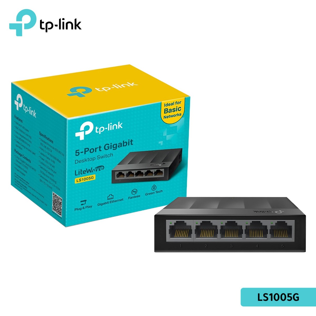 TP-Link LS1005G Network Desktop Switch