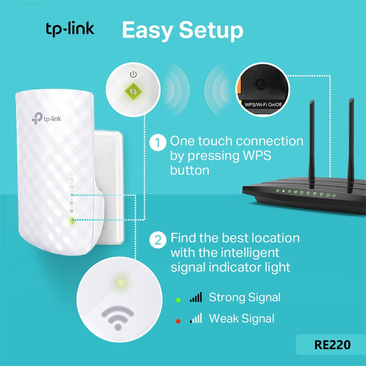 TP-Link RE220 Range Extender