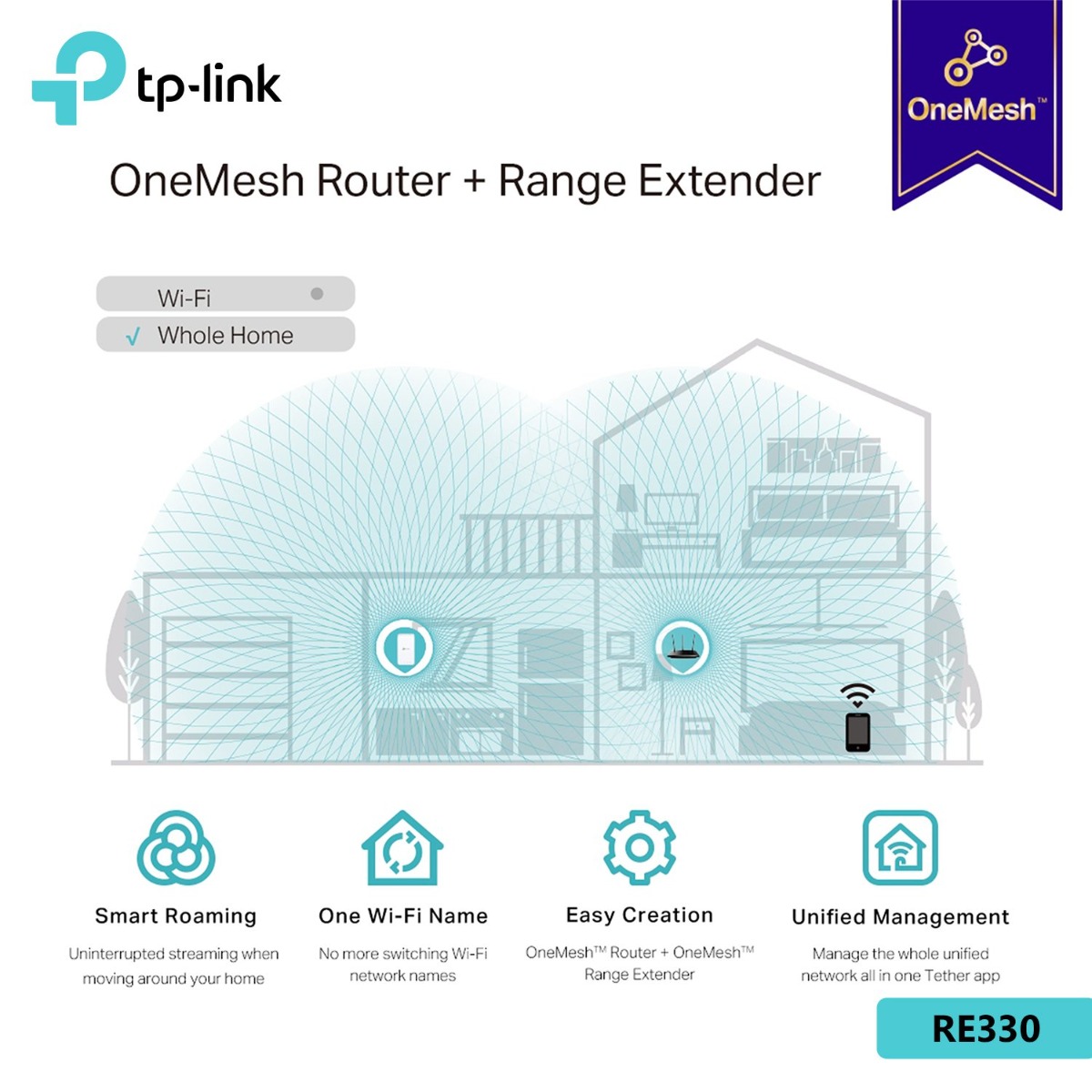 موسع نطاق TP-Link RE330