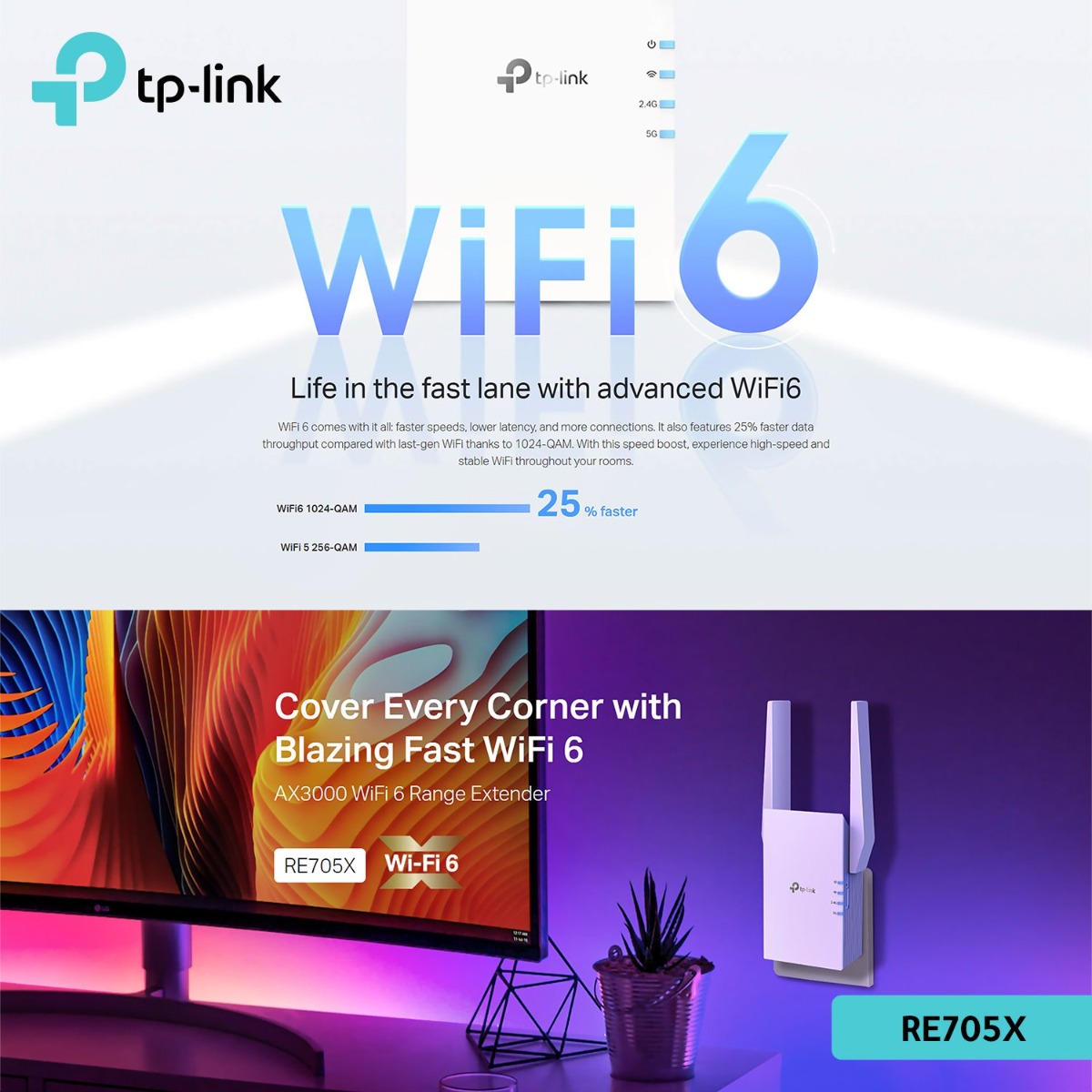 TP-Link RE705X Range Extender