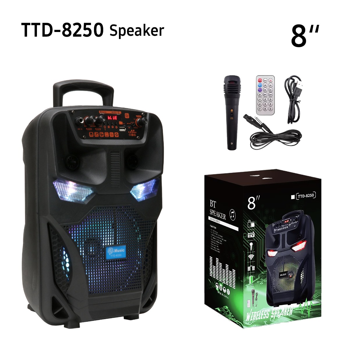 سبيكر TTD-8250 بلوتوث