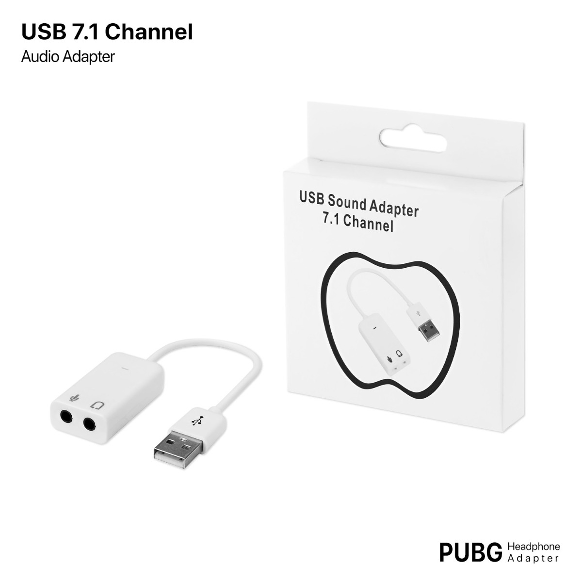 USB 7.1 Channel Audio Adapter