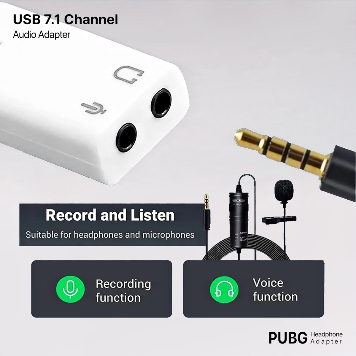 USB 7.1 Channel Audio Adapter