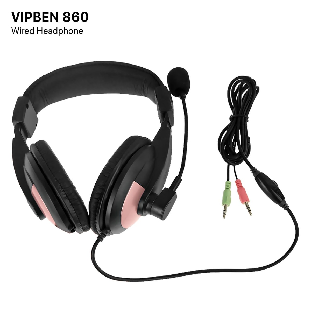 VIPBEN 860 Wired Computer Gaming Headphone