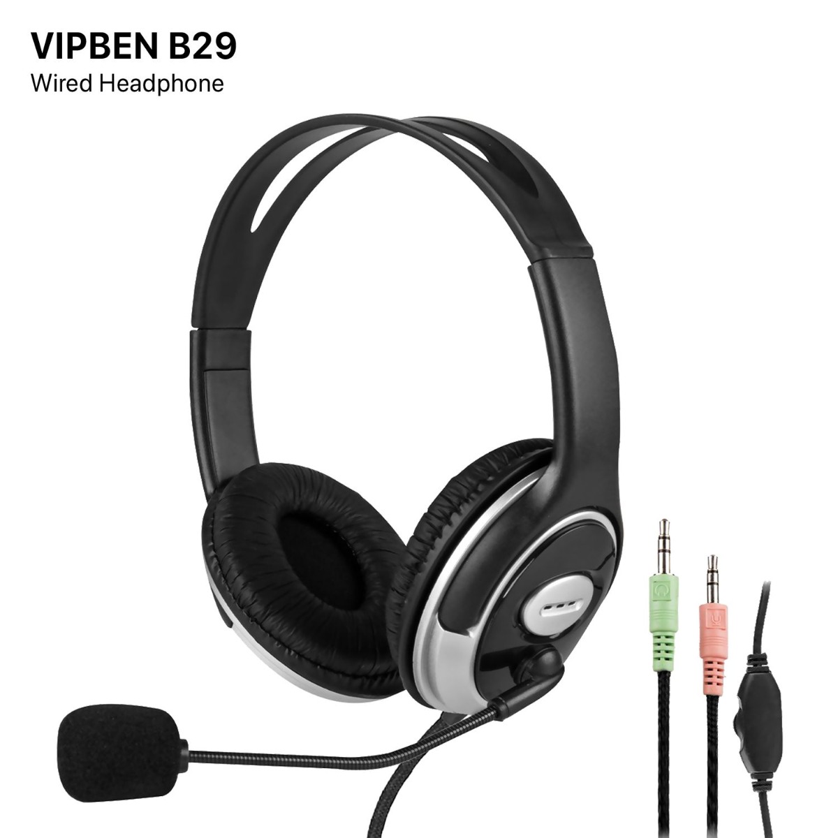 سماعة الرأس VIPBEN B29 سلكية لألعاب الكمبيوتر