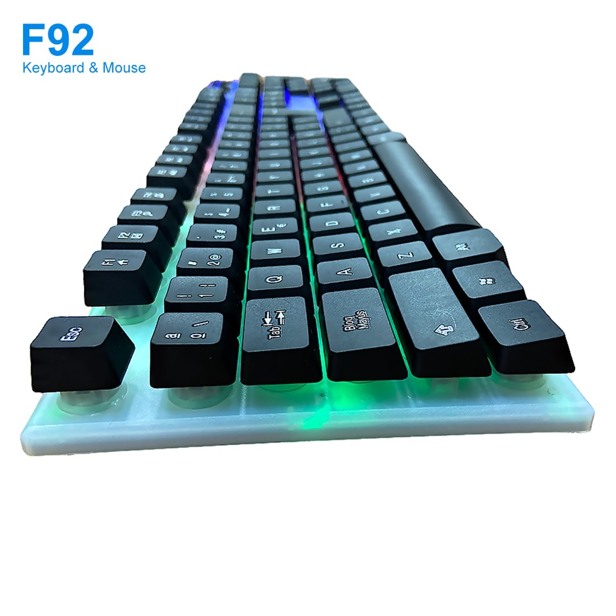 VIPBEN F92 Wired Optical Gaming Keyboard & Mouse