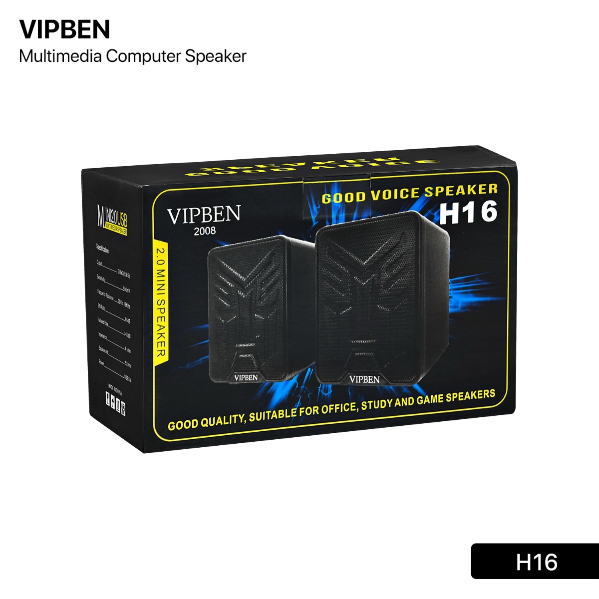 VIPBEN H16 Multimedia Speaker