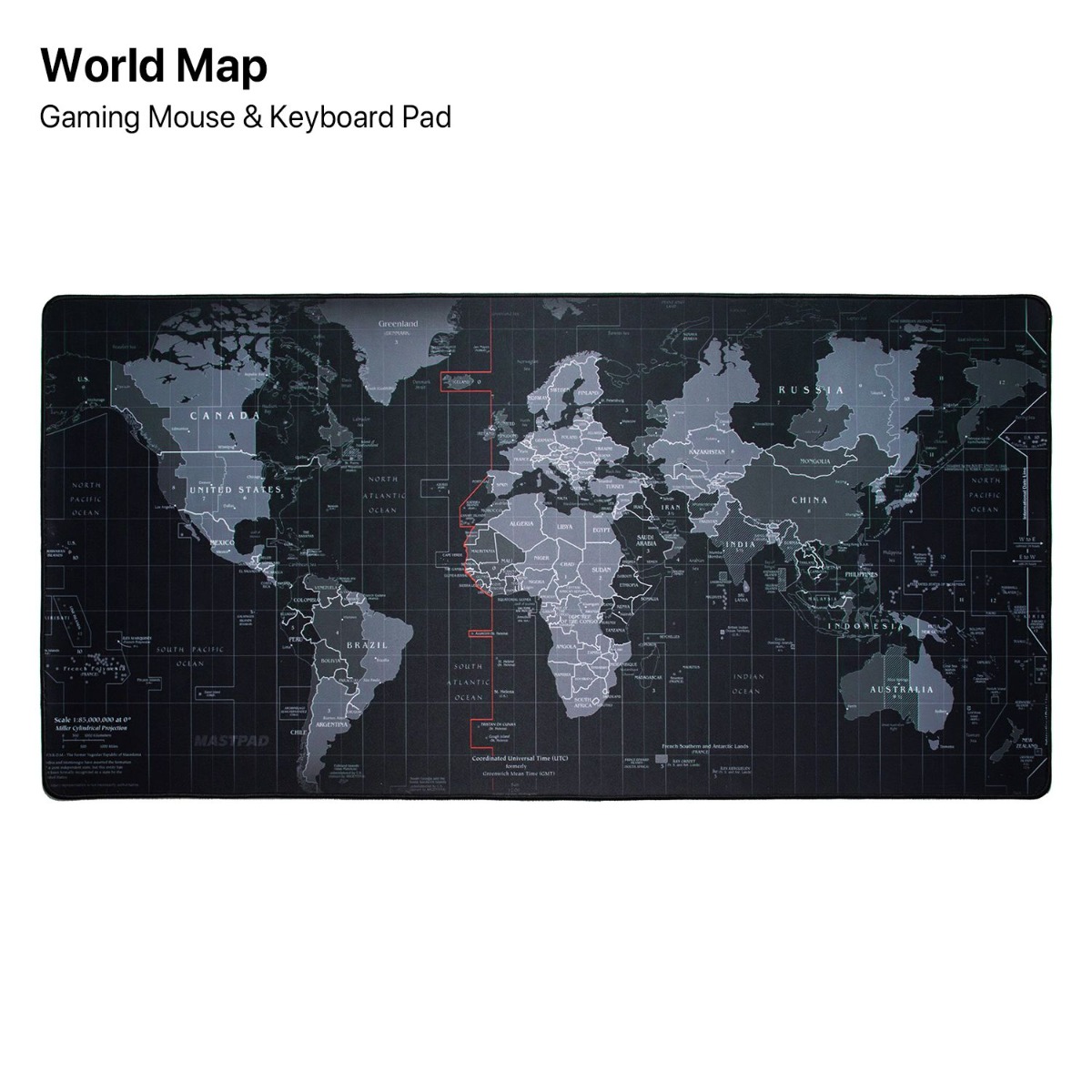 باد الماوس والكيبورد World Map للألعاب
