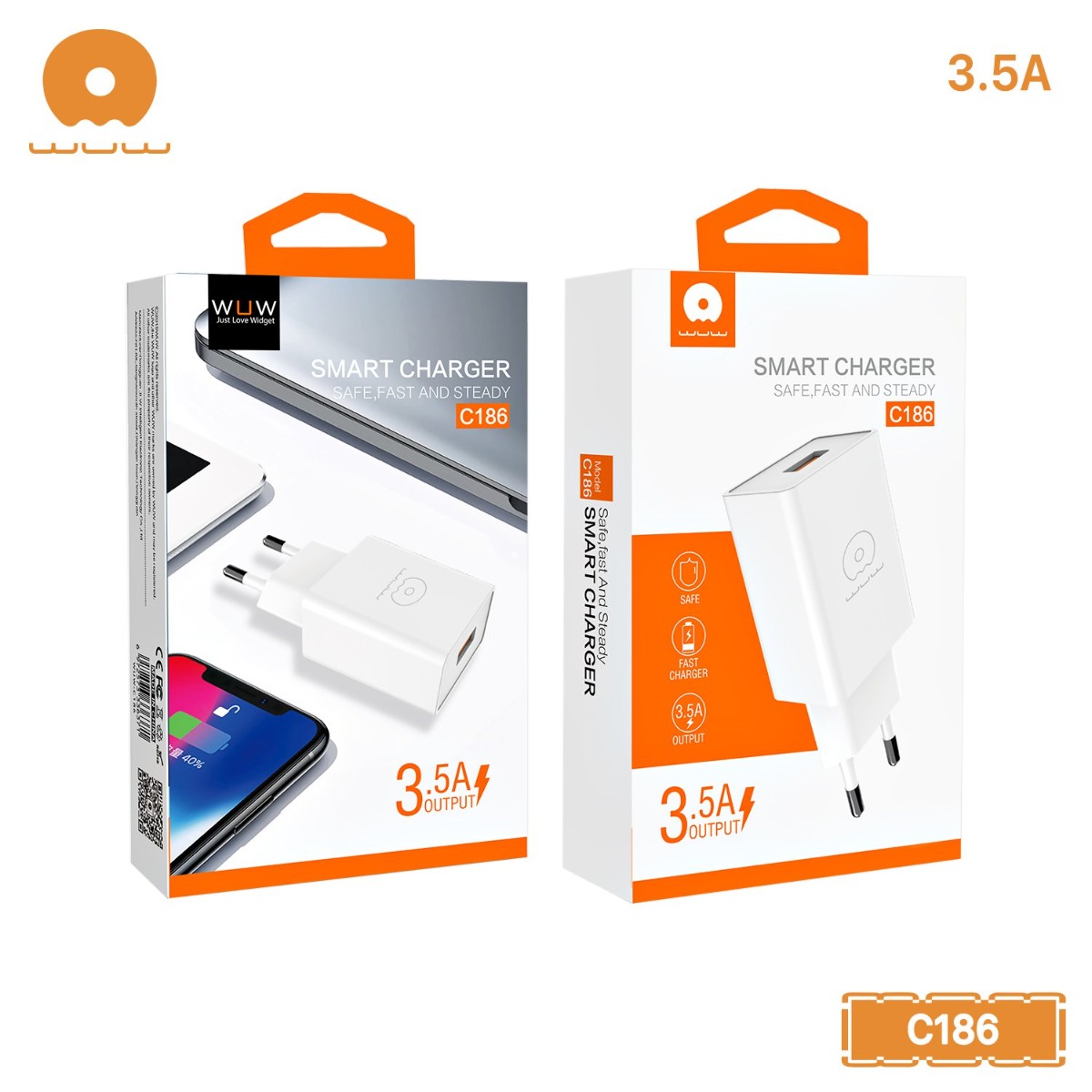 شاحن WUW C186 3.5A