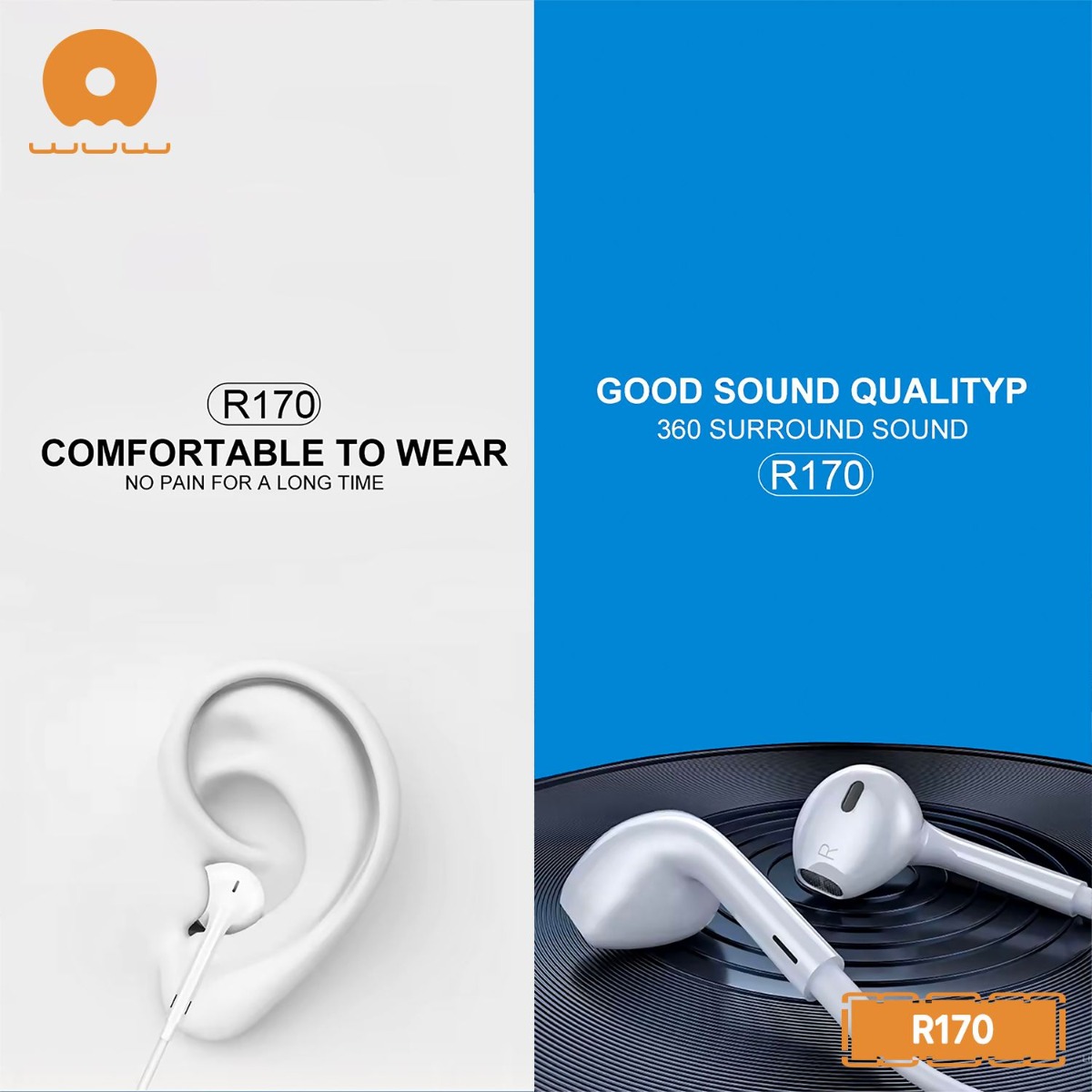WUW R170 Earphone