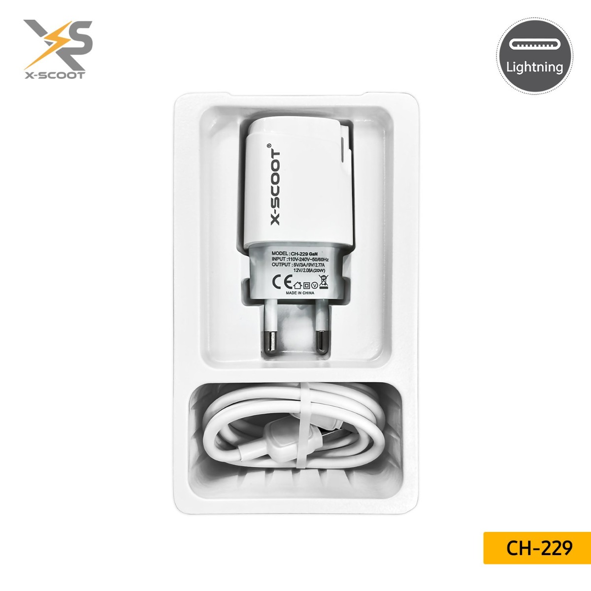 شاحن X-SCOOT CH-229 20W