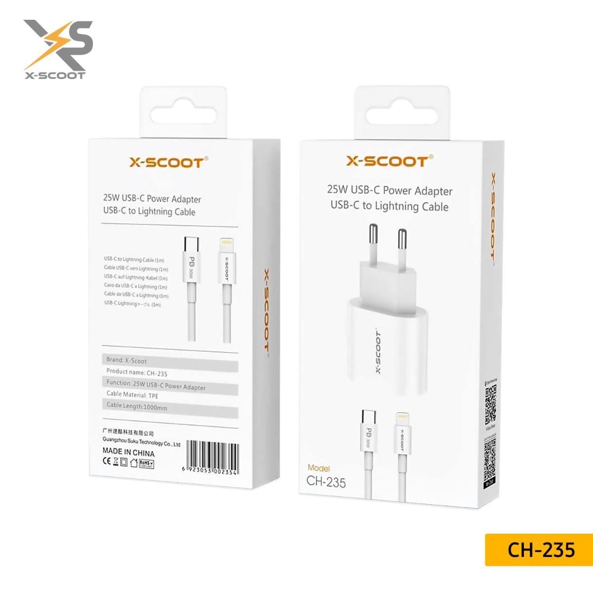شاحن X-SCOOT CH-235 25W PD