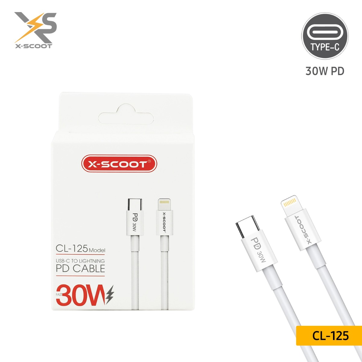 كيبل X-SCOOT CL-125 30W PD