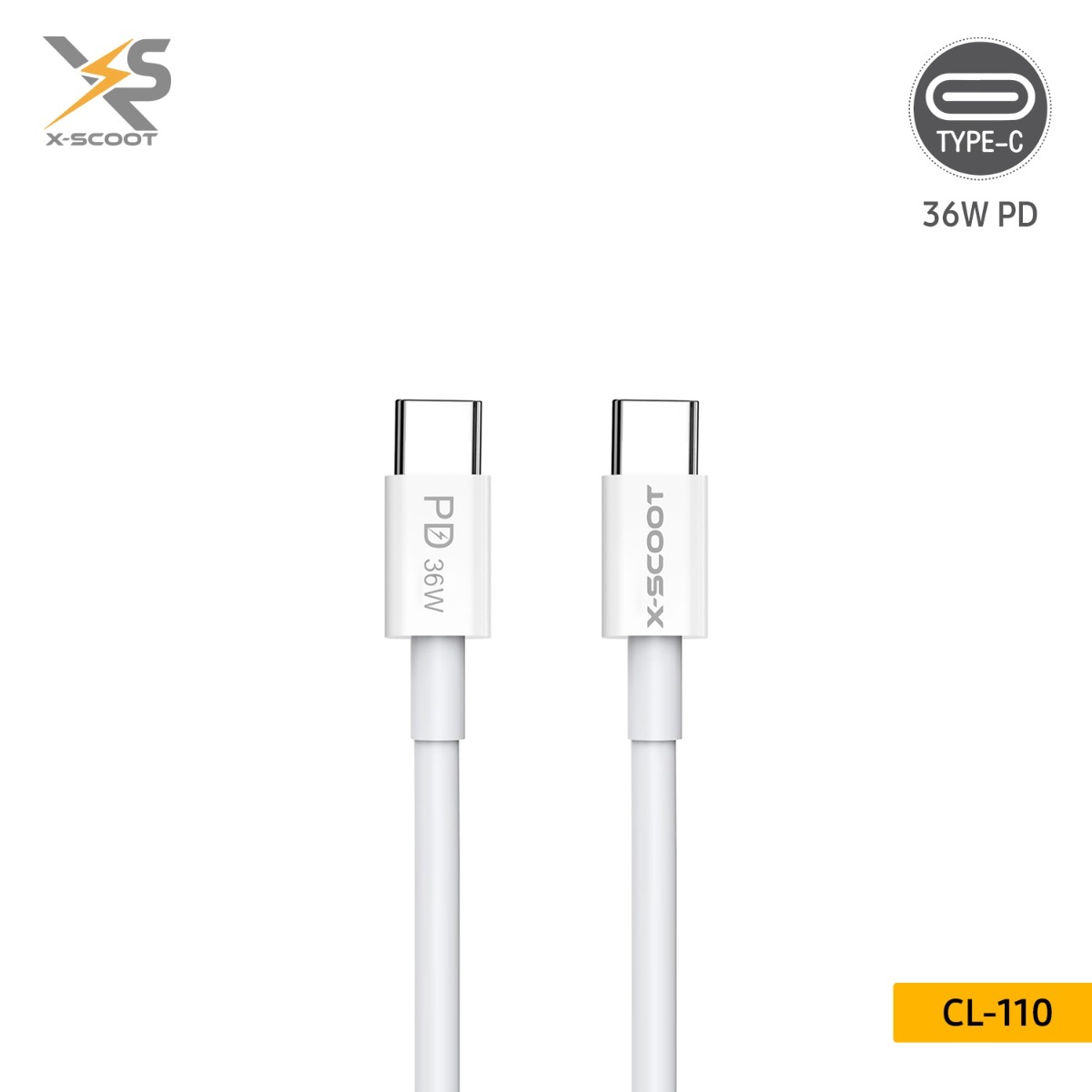 كيبل X-SCOOT CL-110 36W PD