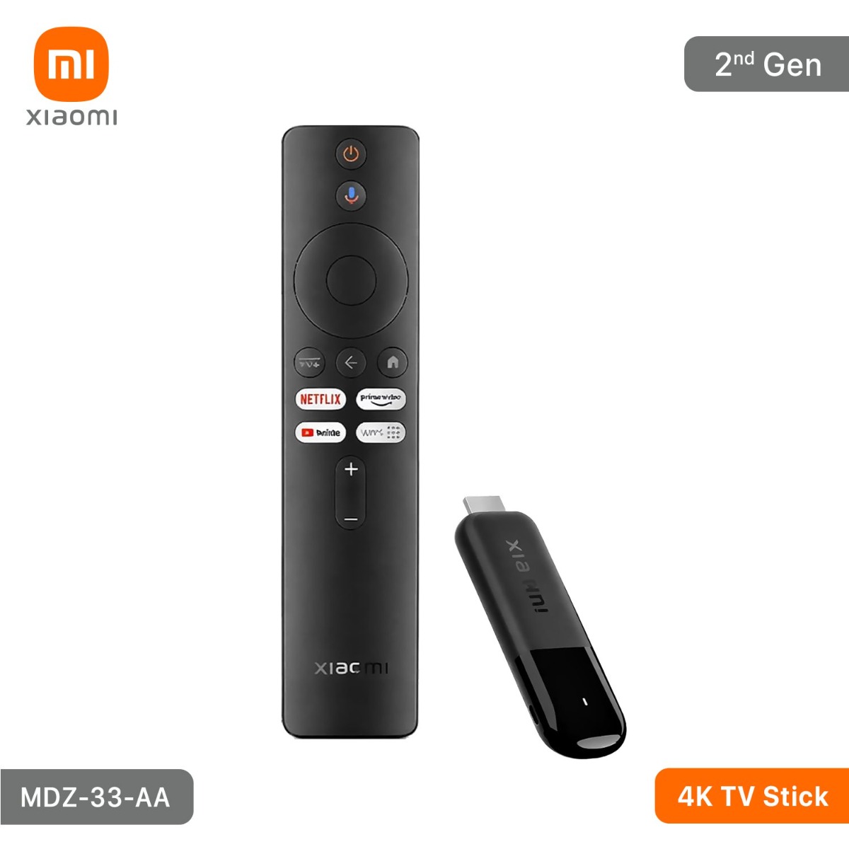 Xiaomi 4K TV Stick - (2nd Gen | 2 + 8GB)