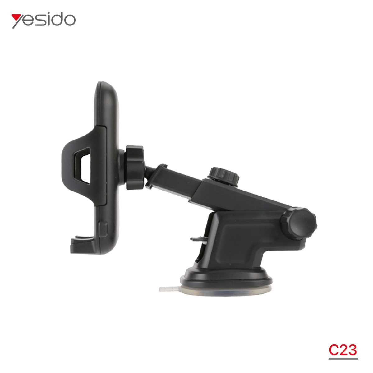 حمالة الهاتف YESIDO C23 كبسة بذراع طويل