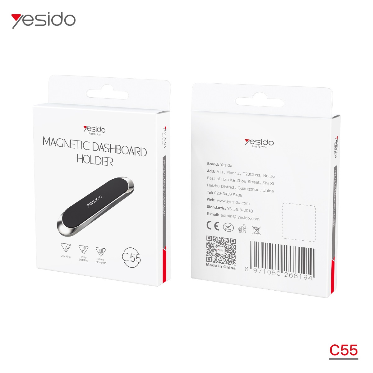 YESIDO C55 Magnetic Mobile Phone Holder