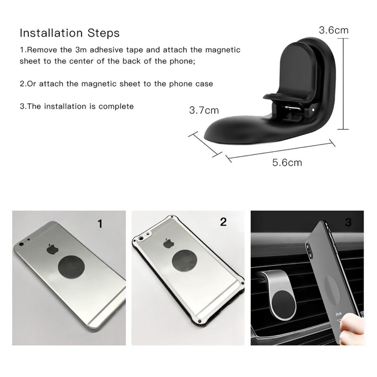 YESIDO C64 Magnetic Mobile Phone Holder 