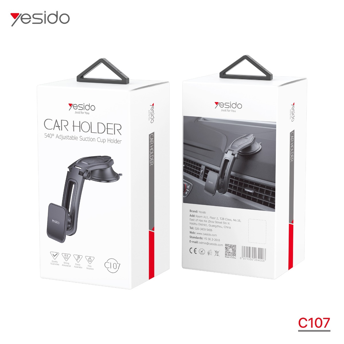 YESIDO C107 Magnetic Mobile Phone Holder
