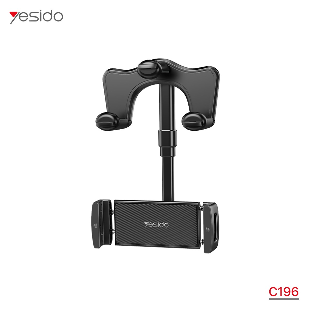 YESIDO C196 One-Touch Button Holder on Car Rearview Mirror