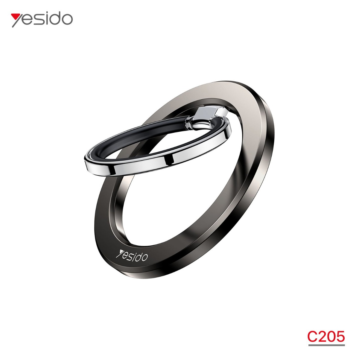 YESIDO C205 Magnetic Mobile Phone Holder & Finger Ring
