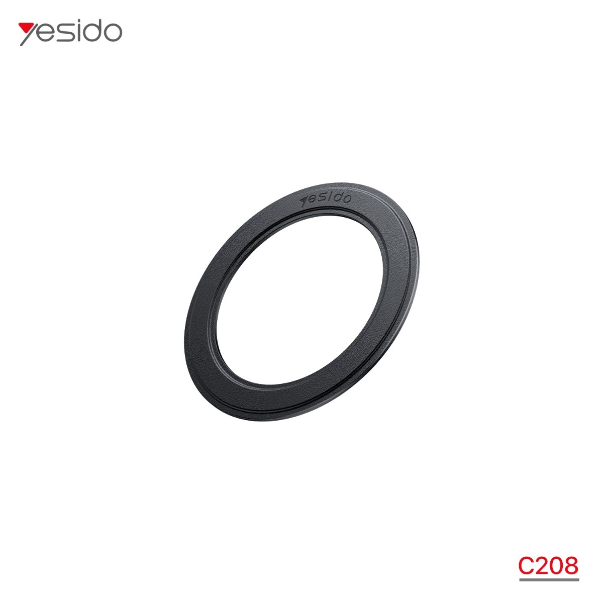 YESIDO C208 Metal Magnetic Car Ring Plate with MagSafe