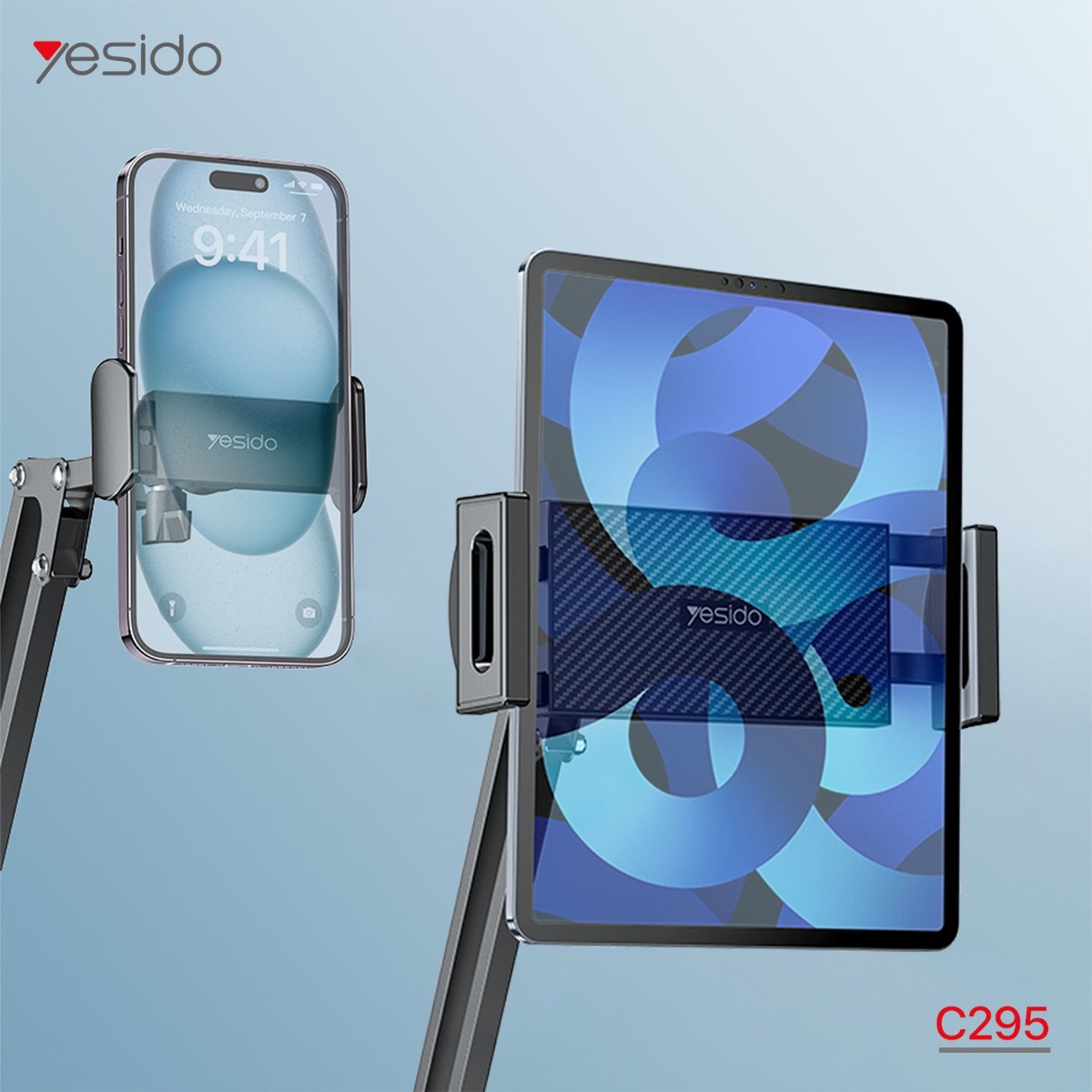 YESIDO C295 Floor Stand For Mobile & Tablet