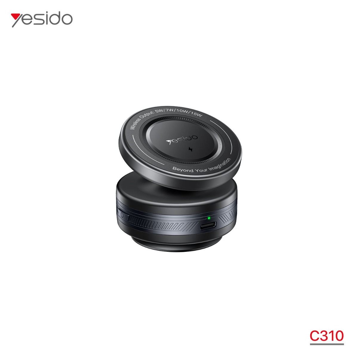 YESIDO C310 2in1 Mobile Phone Holder & Wireless Charger