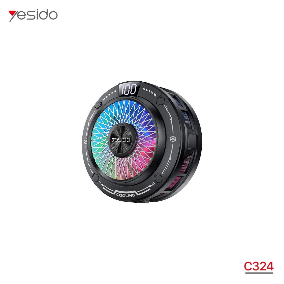 YESIDO C324 2in1 Cooling Fan For Gaming Mobile