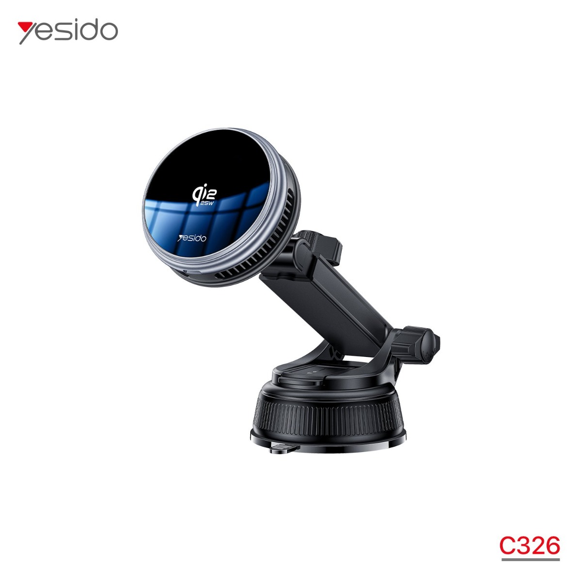 YESIDO C326 Magnetic Mobile Phone Holder with MagSafe Charger