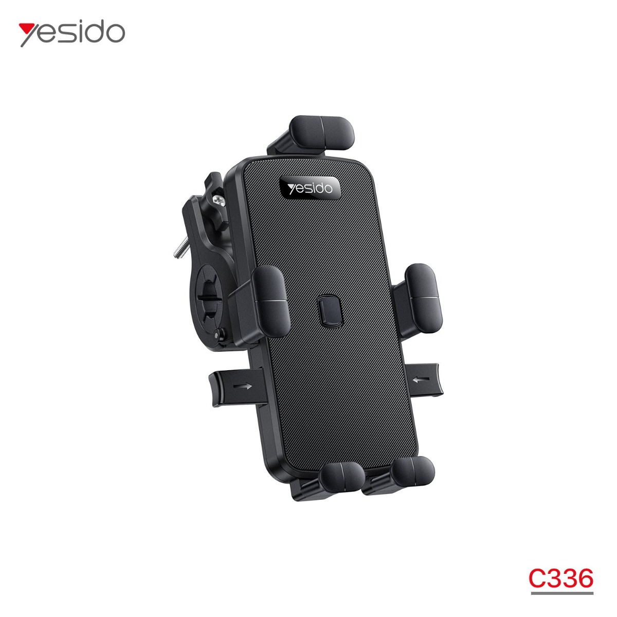 حمالة الهاتف YESIDO C336 كبسة للدراجة