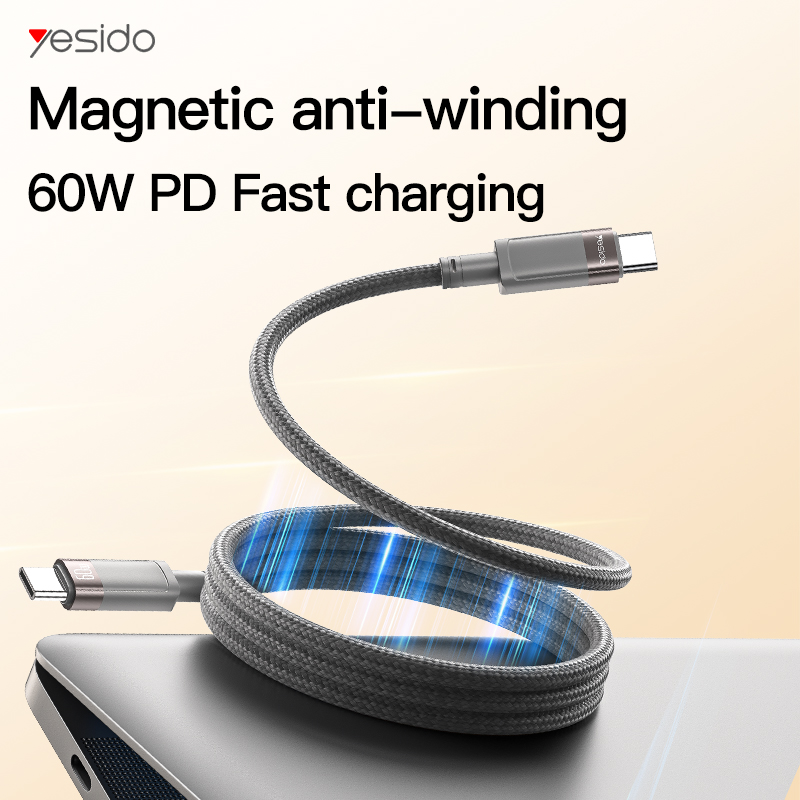 YESIDO CA172C 60W PD Magnetic Cable