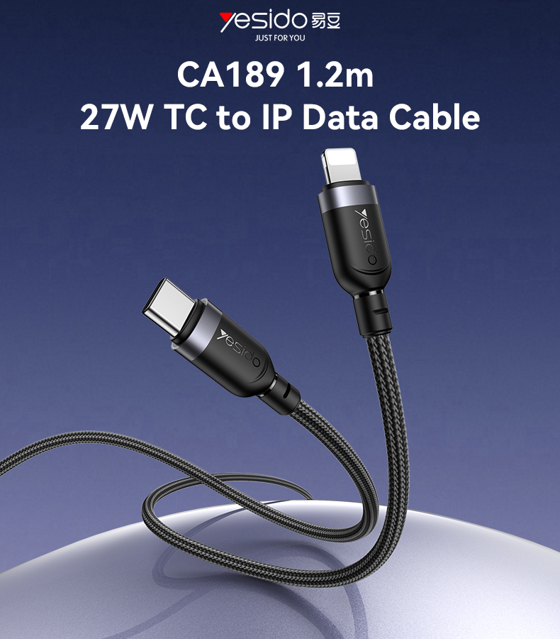 YESIDO CA189 27W PD Cable