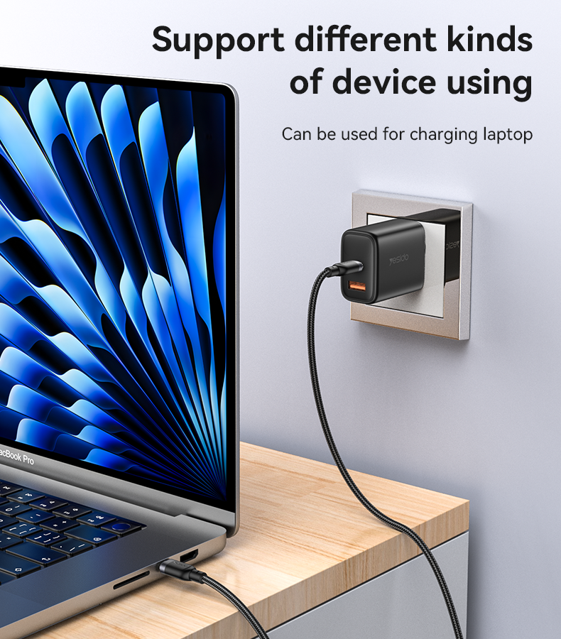 YESIDO CA190 60W PD Cable