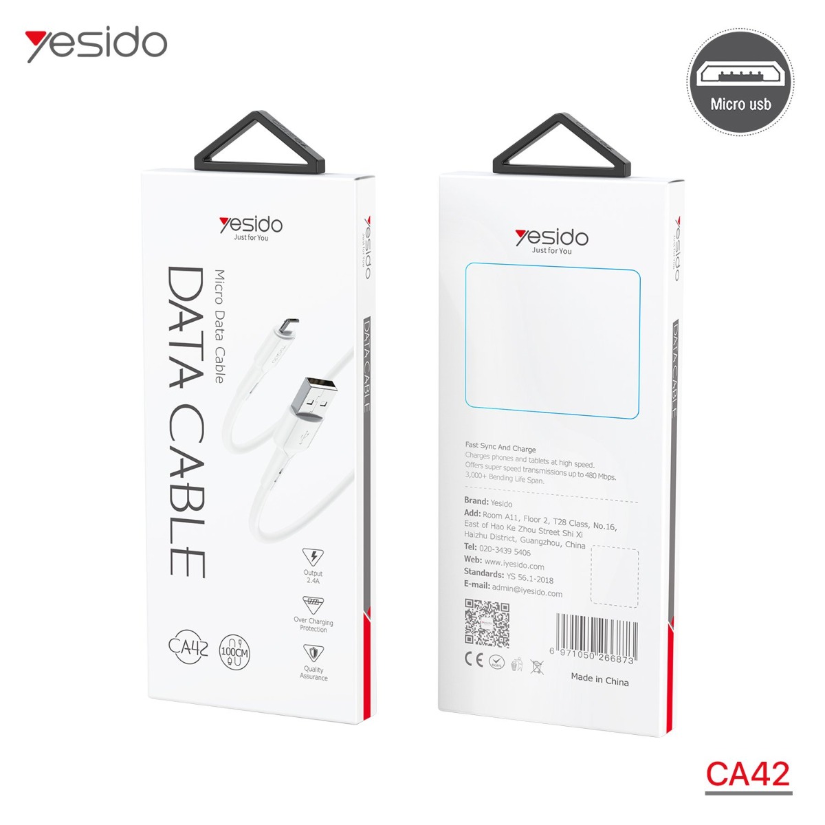 كيبل YESIDO CA42