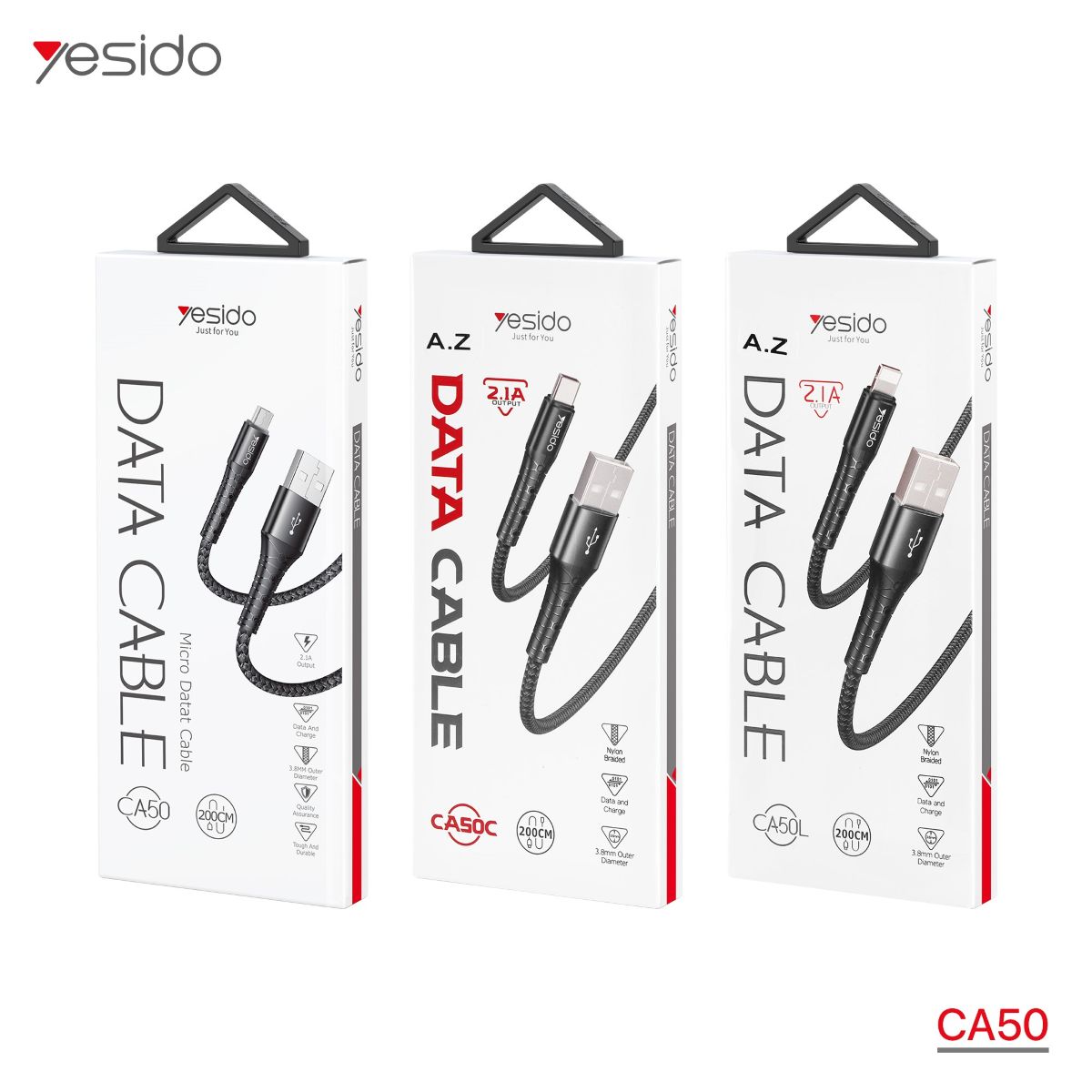 كيبل YESIDO CA50 2M