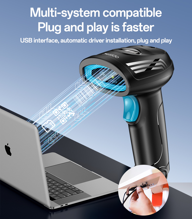 YESIDO EC21 Barcode Scanner