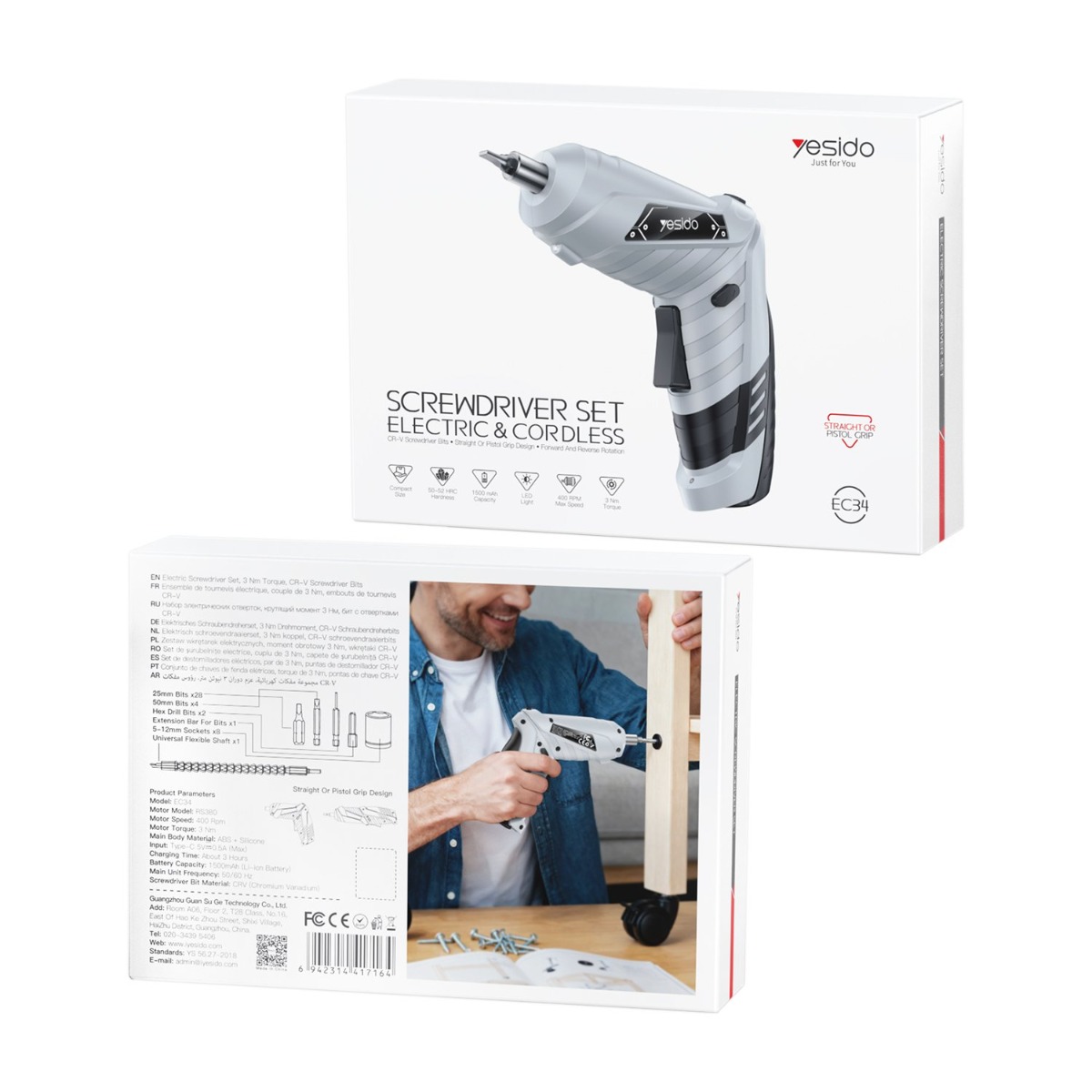 YESIDO EC34 Electric Screwdriver