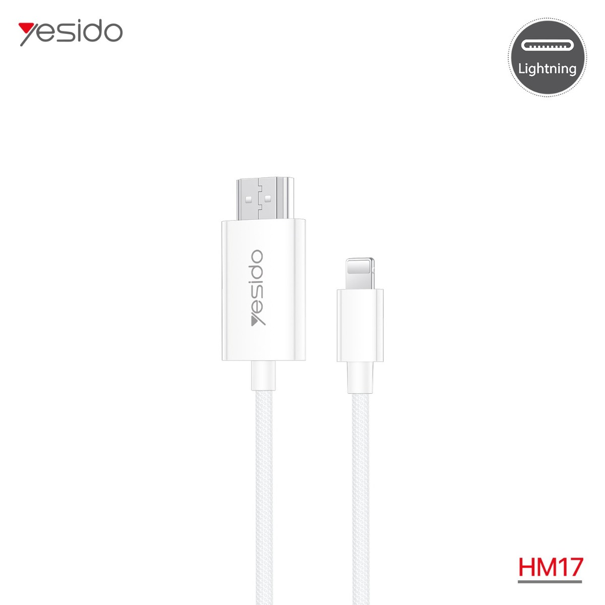 YESIDO HM17 Lightning HDMI Cable