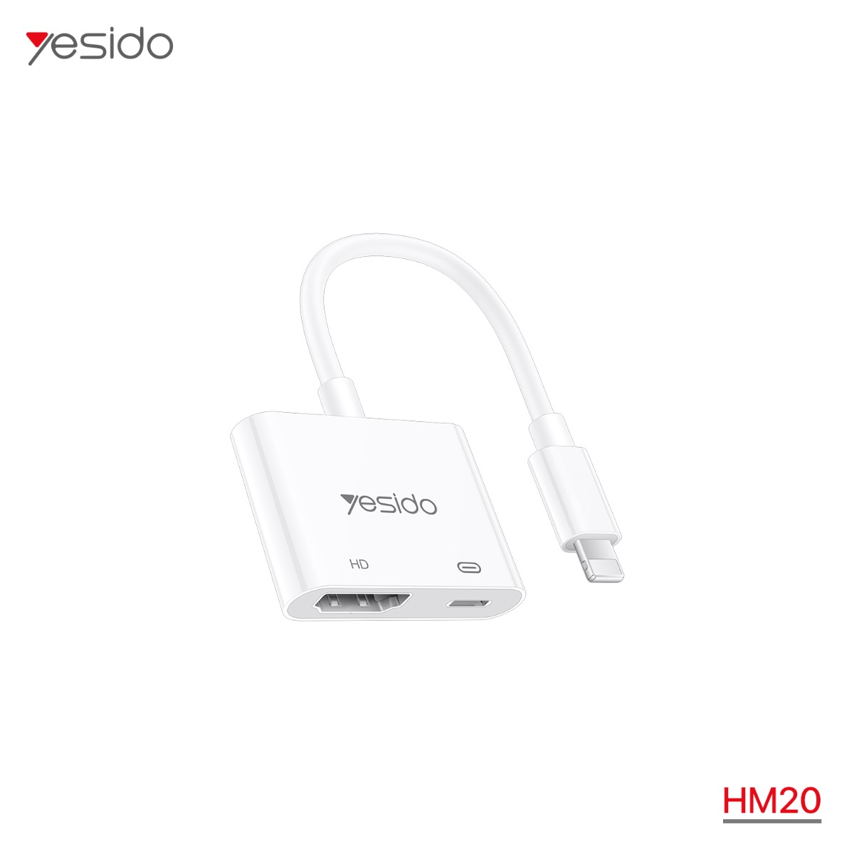 كيبل تحويلة فيديو YESIDO HM20 2in1 HDTV