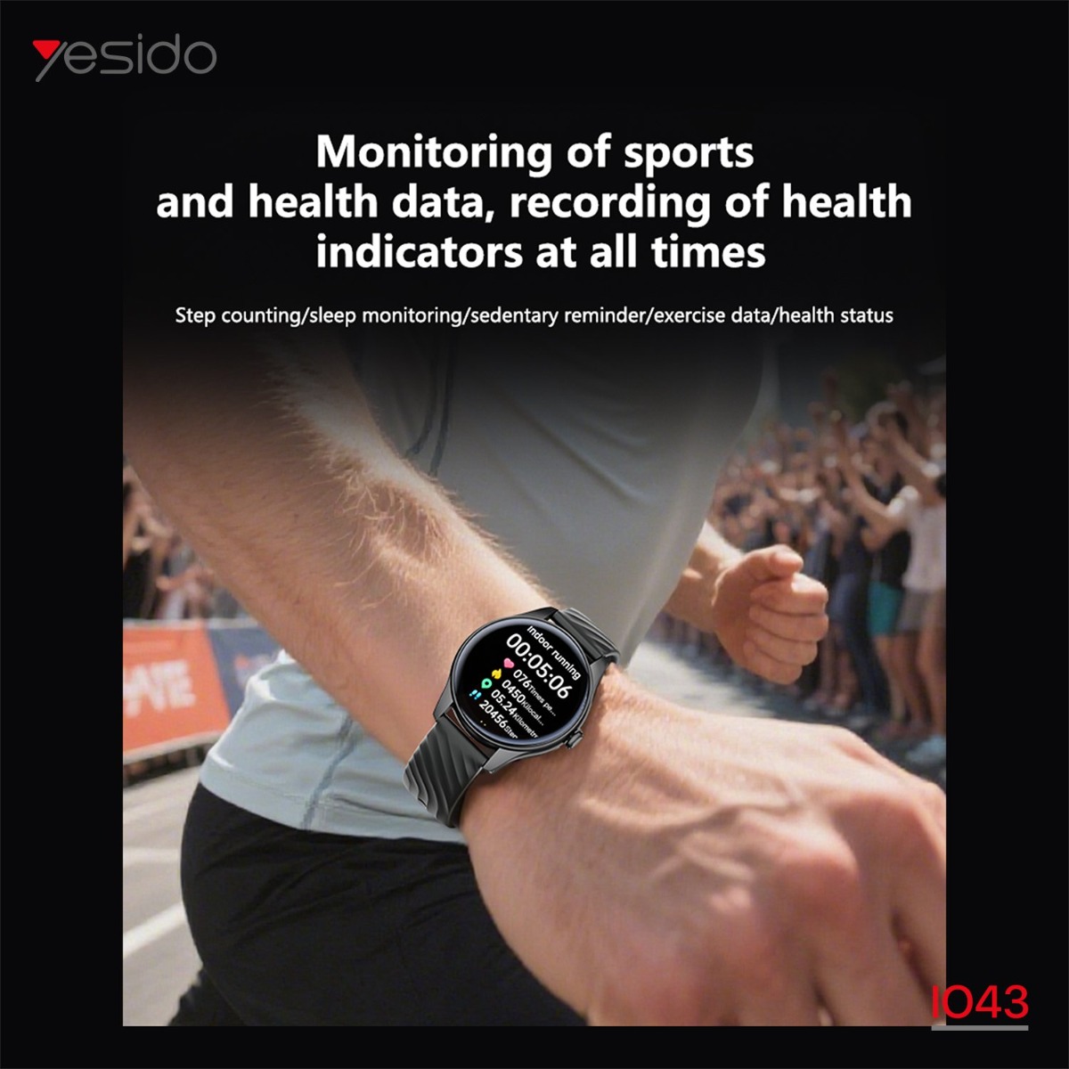 ساعة YESIDO IO43 الذكية