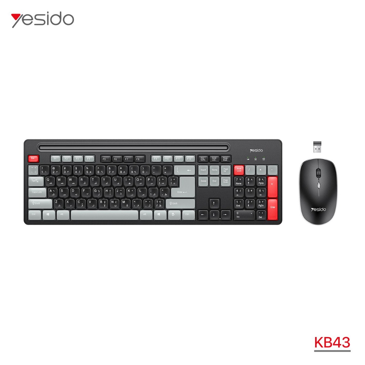 YESIDO KB43 Wireless Keyboard & Mouse