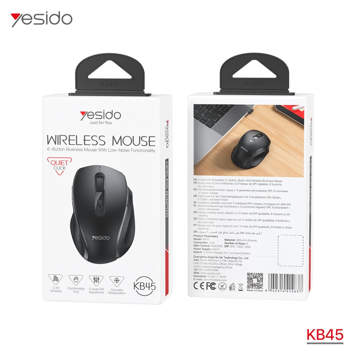 YESIDO KB45 Wireless Mouse