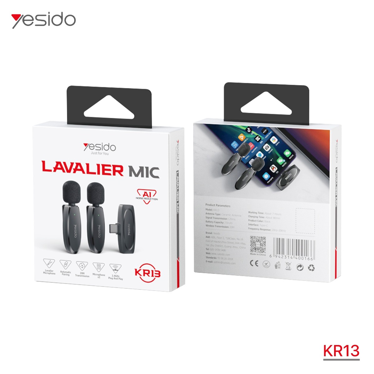 YESIDO KR13 Type-C Microphone