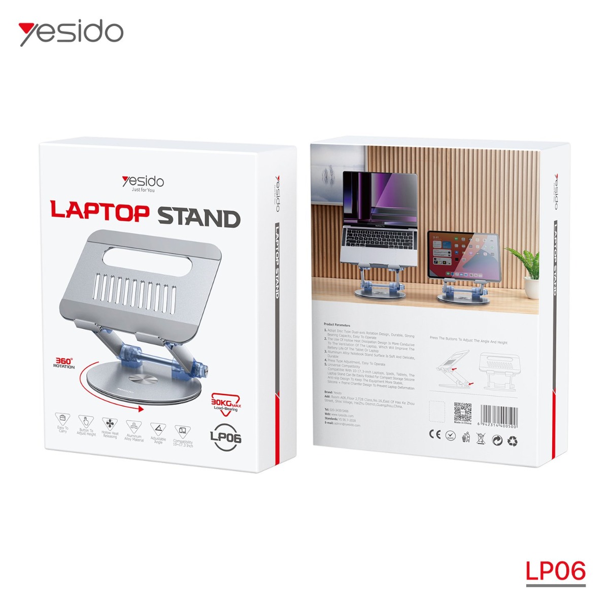 YESIDO LP06 Laptop Holder