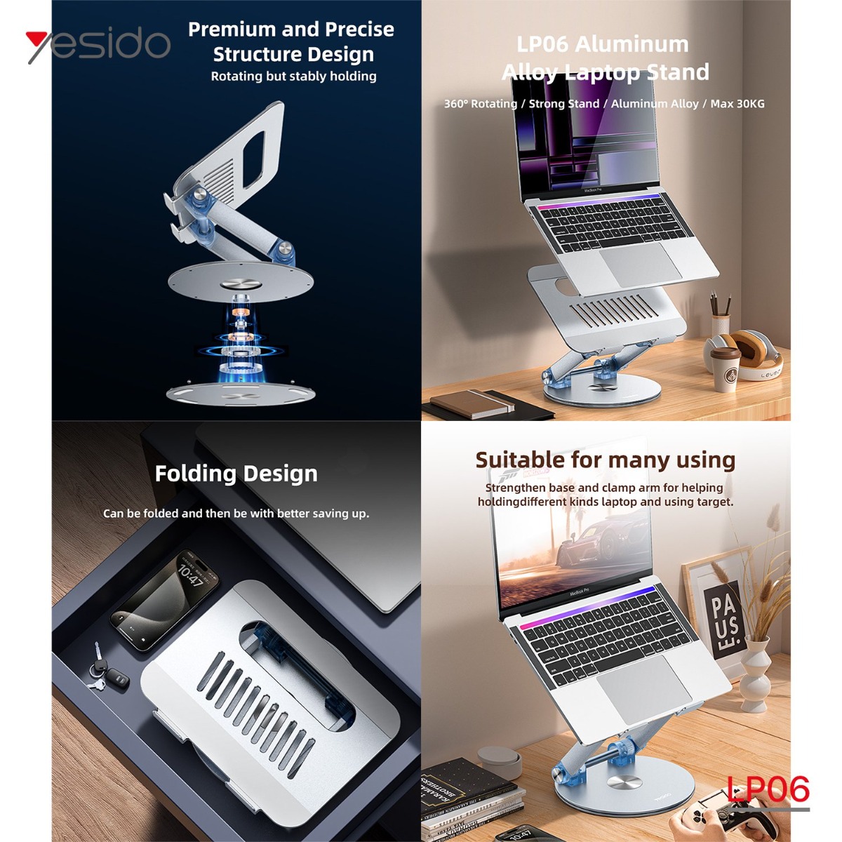 YESIDO LP06 Laptop Holder